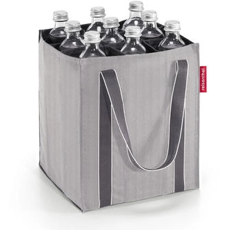 Reisenthel Bottlebag herringbone grey