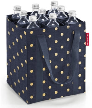 Reisenthel Bottlebag metallic dots blue