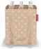 Reisenthel Bottlebag metallic dots coffee