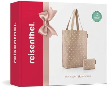 Reisenthel Cityshopper 2 Set metallic dots coffee