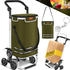 Kesser Shopping Trolley with Cooling Compartment 56L