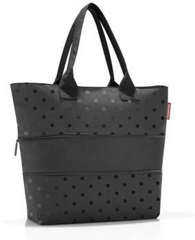 Reisenthel Shopper e&sup1; glossy dots black