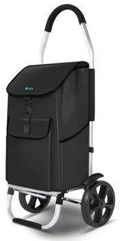 Vounot Foldable Shopping Trolley 45L black