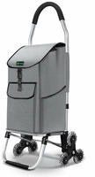 Aluminium Einkaufstrolley Treppensteiger, Trolly Einkaufswagen Klappbar, 6 R&auml;der,