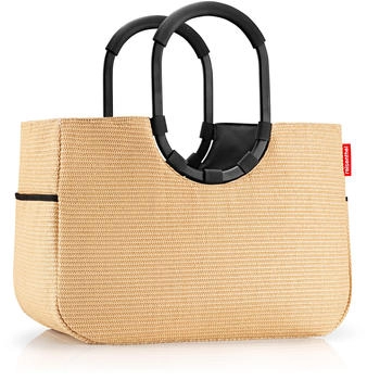 Reisenthel Loopshopper L frame raffia black