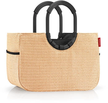Reisenthel Loopshopper M frame raffia black