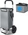 Vounot Folding Shopping Trolley with Cool Bag 57L