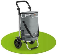 Juskys 300906, Juskys 3in1 Einkaufstrolley - 56 L Kapazit&auml;t Grau