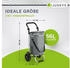 Juskys 3in1 Einkaufstrolley 56L mit Kühlfach