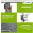 Juskys 3in1 Einkaufstrolley 56L mit Kühlfach