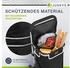 Juskys 3in1 Einkaufstrolley 56L mit Kühlfach Treppensteiger