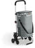 grey: Juskys 3in1 Einkaufstrolley 56L mit Kühlfach Treppensteiger