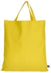 TEXXILLA Fairtrade Baumwolltasche mit kurzen Henkeln 42 x 38 cm weiß
