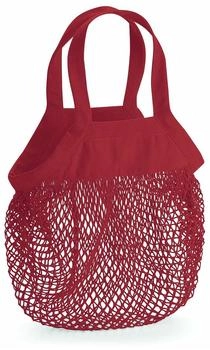 Westford Mill Einkaufstasche Mini aus Bio Baumwolle Orange Rust (WM151)