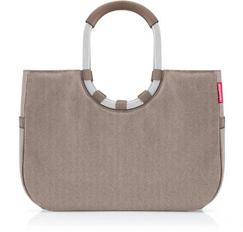 Reisenthel Loopshopper L herringbone mokka