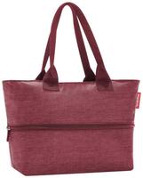 Reisenthel Einkaufstasche shopper e1 Kunstfaser twist maroon RJ3104 (RJ3104)