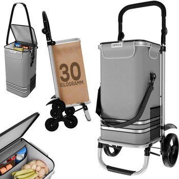 24MOVE Shopping Trolley 55L (24M-0100) grey