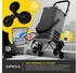 24MOVE Shopping Trolley 55L 6 Wheels (24M-0100) grey