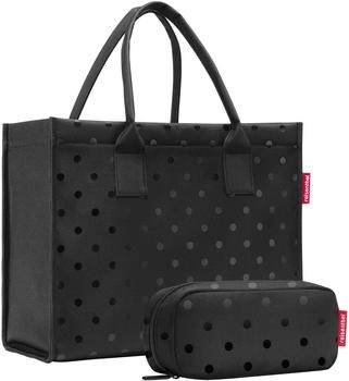 Reisenthel Daily Shopper Classic glossy dots black