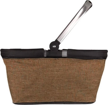 minimutz Faltbarer Einkaufskorb 20L coffee