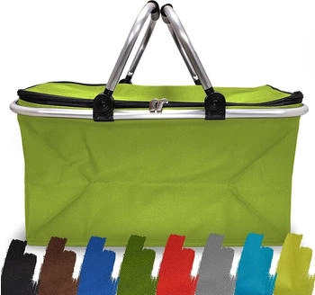 Ebest Einkaufskorb faltbar 25L (T-EKK) light green