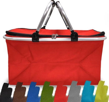 Ebest Einkaufskorb faltbar 25L (T-EKK) red