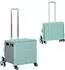 HomCom Faltbarer Einkaufstrolley mit Deckel 51L