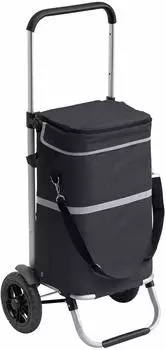 Meister Premium Einkaufstrolley 45L (WU6816) schwarz