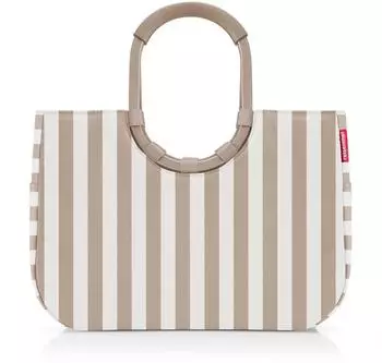 Reisenthel Loopshopper L summerstripes coffee