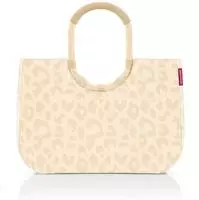 Reisenthel loopshopper L leo vanilla Einkaufstasche 25l recyceltes Polyester OR1043
