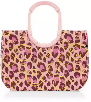 Reisenthel Loopshopper L smiley leo blush