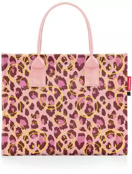 Reisenthel Daily Shopper Classic smiley leo blush