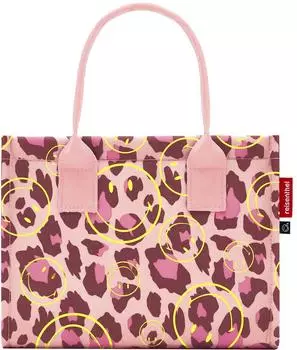 Reisenthel Daily Shopper XS smiley leo blush