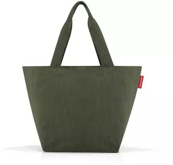 Reisenthel Shopper M cord dark matcha