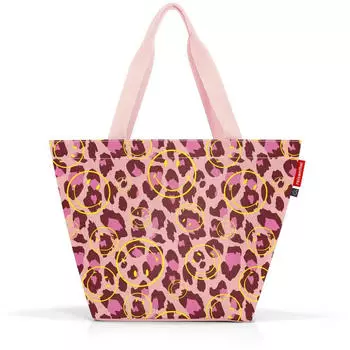 Reisenthel Shopper M smiley leo blush