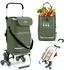 Sekey 3-in-1 klappbarer Einkaufstrolley mit Kühlfach 42L