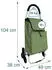 Relaxdays Shopping Trolley 45L (10051092) green/silver/black