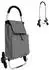 Relaxdays Shopping Trolley 45L (10051092) grey/silver/black