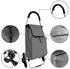 Relaxdays Shopping Trolley 45L (10051092) grey/silver/black
