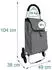 Relaxdays Shopping Trolley 45L (10051092) grey/silver/black