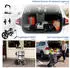 Sekey 3-in-1 klappbarer Einkaufstrolley mit Kühlfach 42L 2 Rollen grau