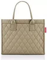 reisenthel Daily Shopper Business Umh&auml;ngetasche rhombus olive GP5046 42x35x17 cm
