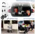 Sekey 3-in-1 klappbarer Einkaufstrolley mit Kühlfach 42L 2 Rollen black