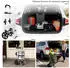 Sekey 3-in-1 klappbarer Einkaufstrolley mit Kühlfach 42L 2 Rollen grün