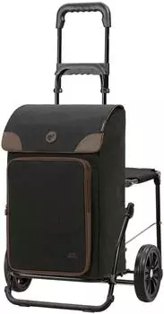 Andersen Komfort Shopper Holk Einkaufstrolley 45l, schwarz (198-231-80)
