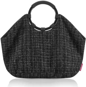 Reisenthel Loopbag Hobo boucl&eacute; schwarz, Damen (OP7094)
