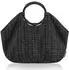 Reisenthel Loopbag Hobo bouclé schwarz, Damen (OP7094)