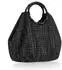 Reisenthel Loopbag Hobo bouclé schwarz, Damen (OP7094)