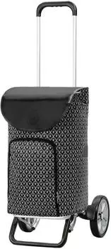 Andersen Alu Star Shopper Famke Einkaufstrolley 45l, schwarz (115-174-81)