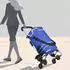 vidaXL Einkaufswagen blau, Oxford-Stoff, 47x39x100,5cm (42002339)
